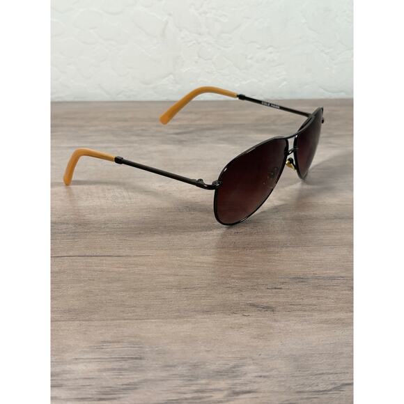 Cole Haan C669 51 Black Brown Men's Aviator Sunglasses- EUC - Picture 1 of 6